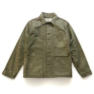 Polo Ralph Lauren Denim & Supply Military Utility Field Jacket Men S Green USMC